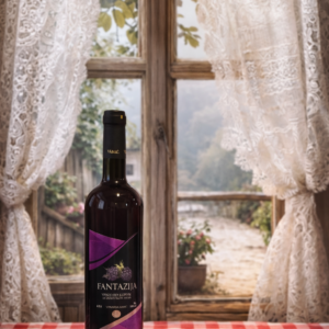Prirodno kupinovo vino sa medom, bogato i aromatično