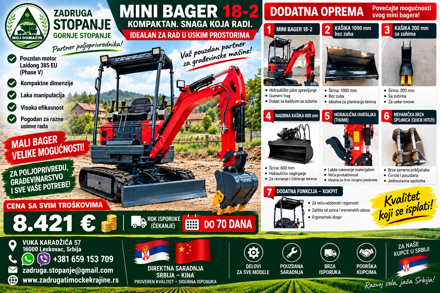 Mini bager 18-2